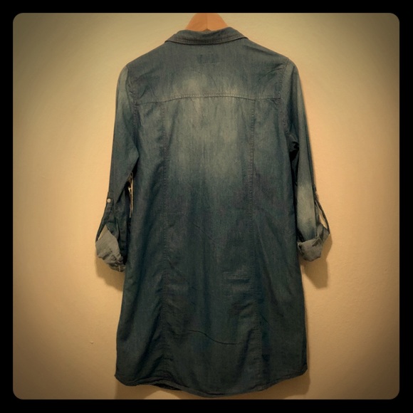 Ci Sono Lightweight Denim Dress - Picture 1 of 7